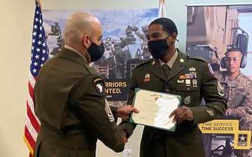 Seattle-area US Army recruiter joins Audie Murphy Club ranks