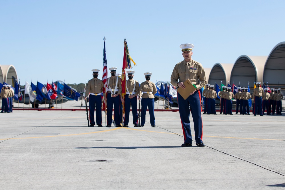 Harrier squadron celebrates 77th Anniversary