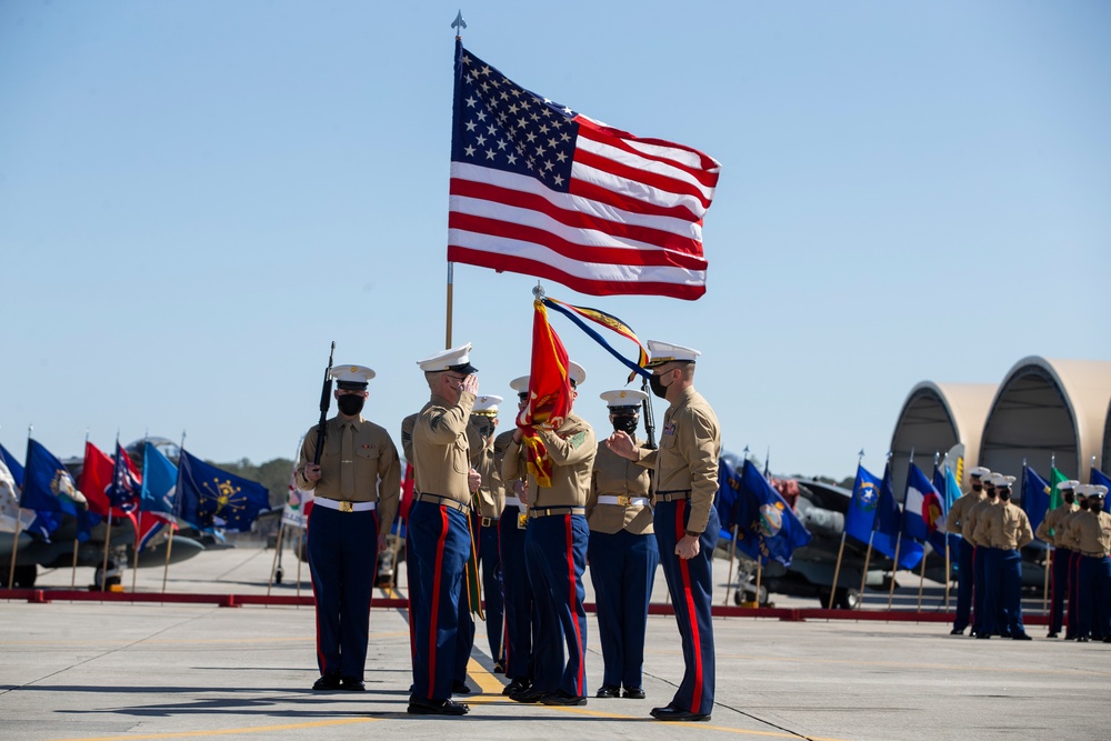 Harrier squadron celebrates 77th Anniversary