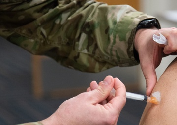 Arkansas Reserve unit offers second dose of COVID-19 vaccine