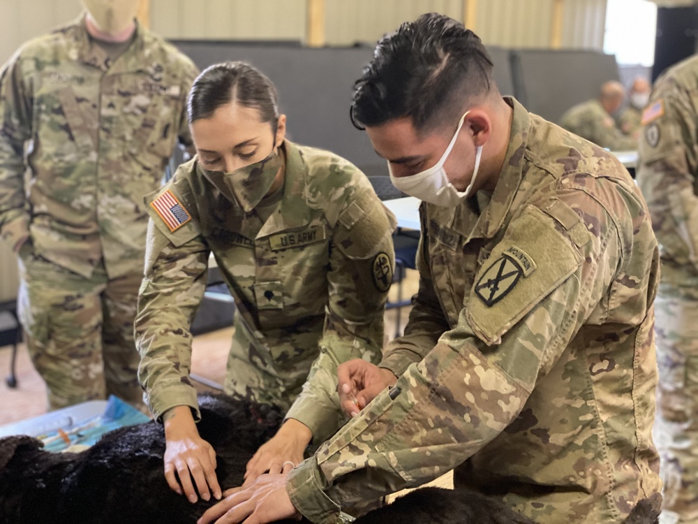 BJACH conducts combat medic qualification training