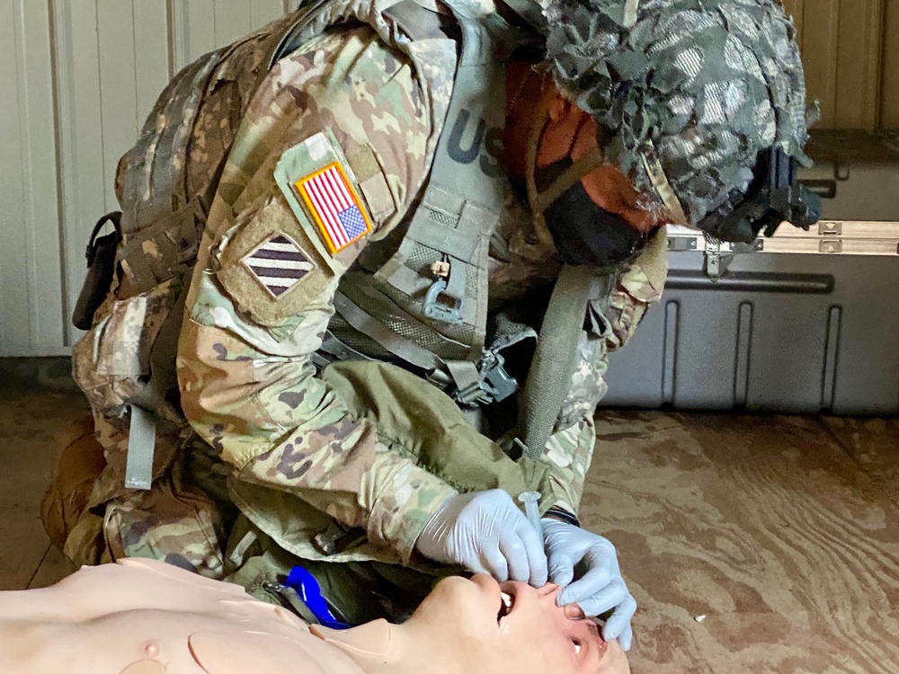 BJACH conducts combat medic qualification training