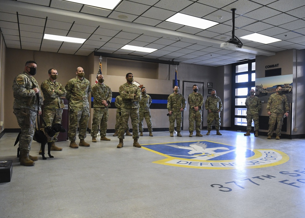 377th SFG unveils renovated Heritage Room, showcases history of defenders