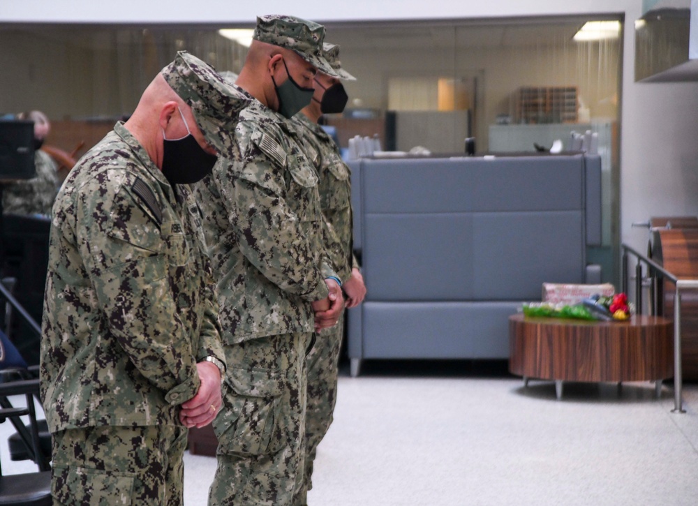 Naval Reserve NMRTC Camp Lejeune held a Change of Command Ceremony at NMCCL