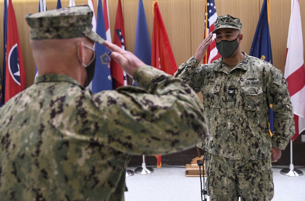 Naval Reserve NMRTC Camp Lejeune held a Change of Command Ceremony at NMCCL