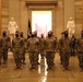 New Jersey National Guard soldiers hold promotion, reenlistment ceremony in Rotunda