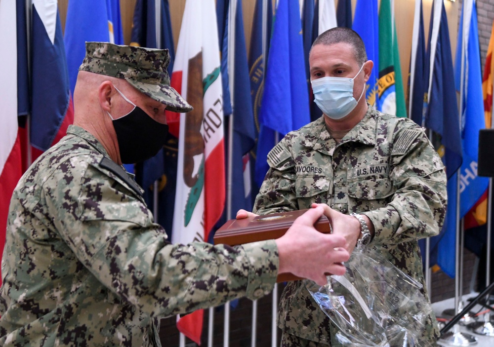 Naval Reserve NMRTC Camp Lejeune held a Change of Command Ceremony at NMCCL