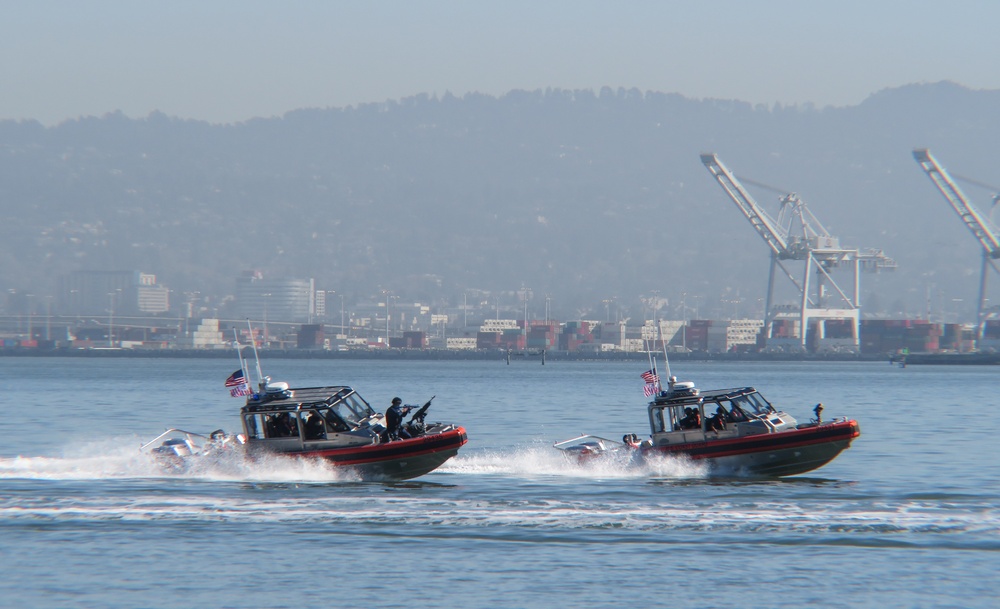 U.S. Coast Guard MSST Conducts Training