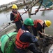 U.S. Coast Guard ANT Relieves Wreckage Buoy