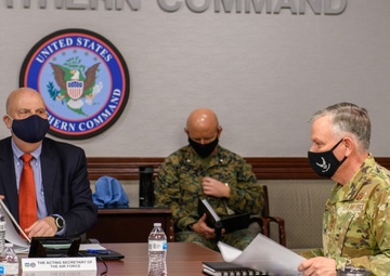 Acting Secretary of the Air Force visits NORAD and U.S. Northern Command