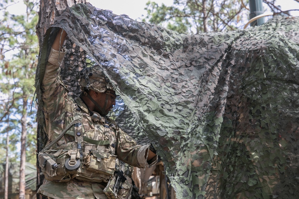 1st BCT Devils set up TOC during JRTC rotation 21-05