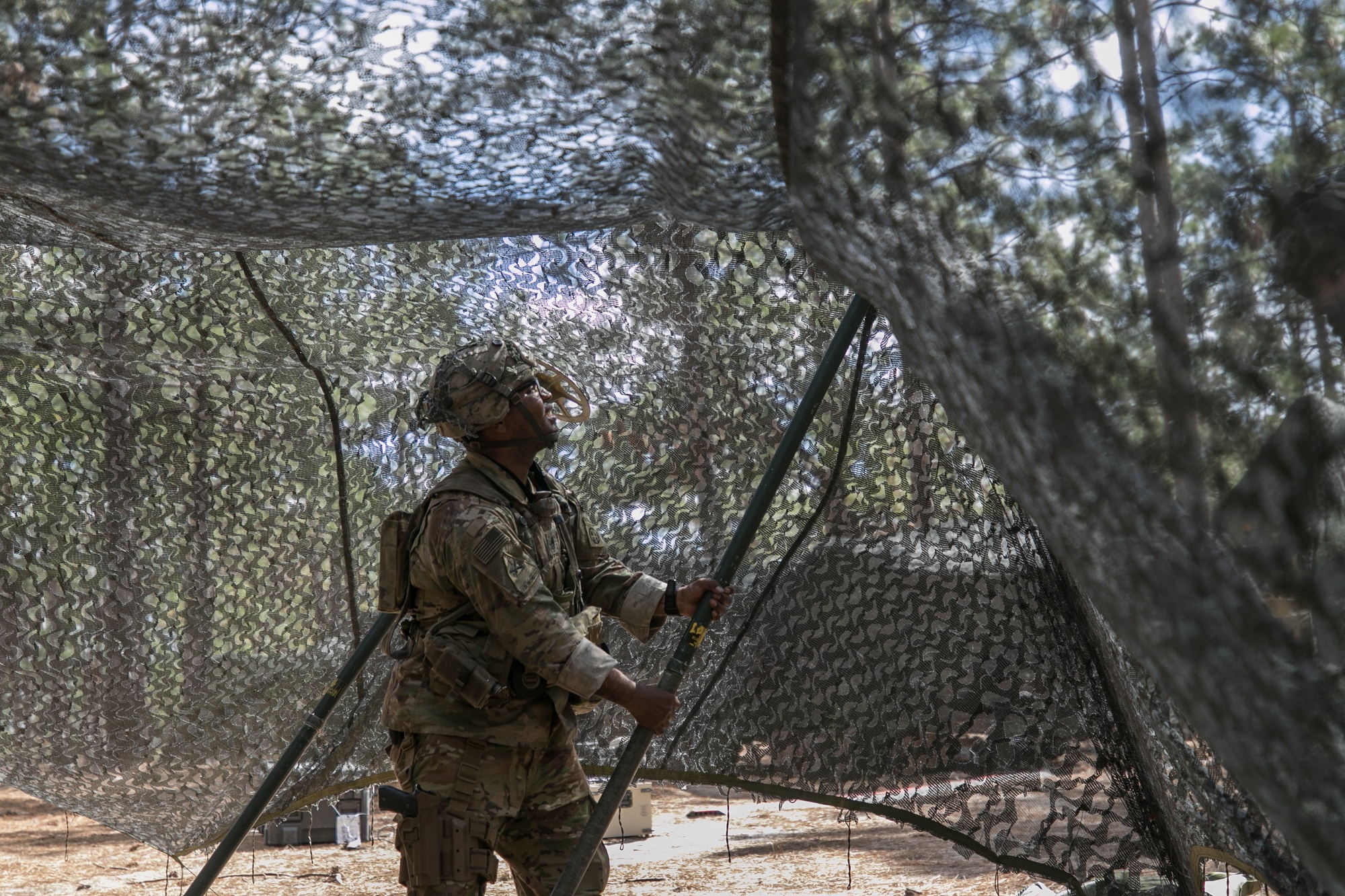 DVIDS - Images - 1st BCT Devils set up TOC during JRTC