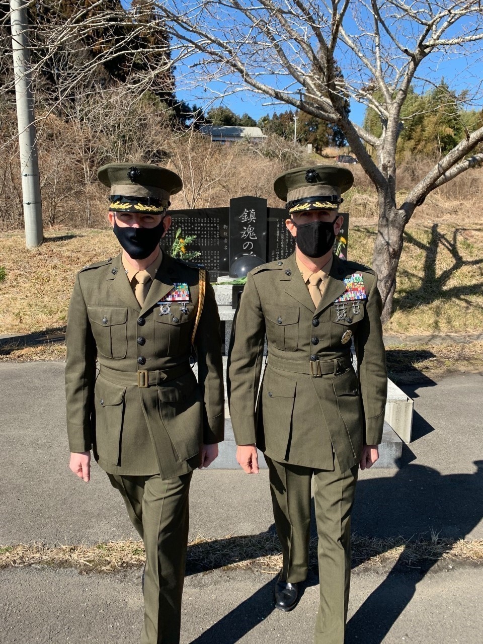 Marines return to Oshima 10 years later