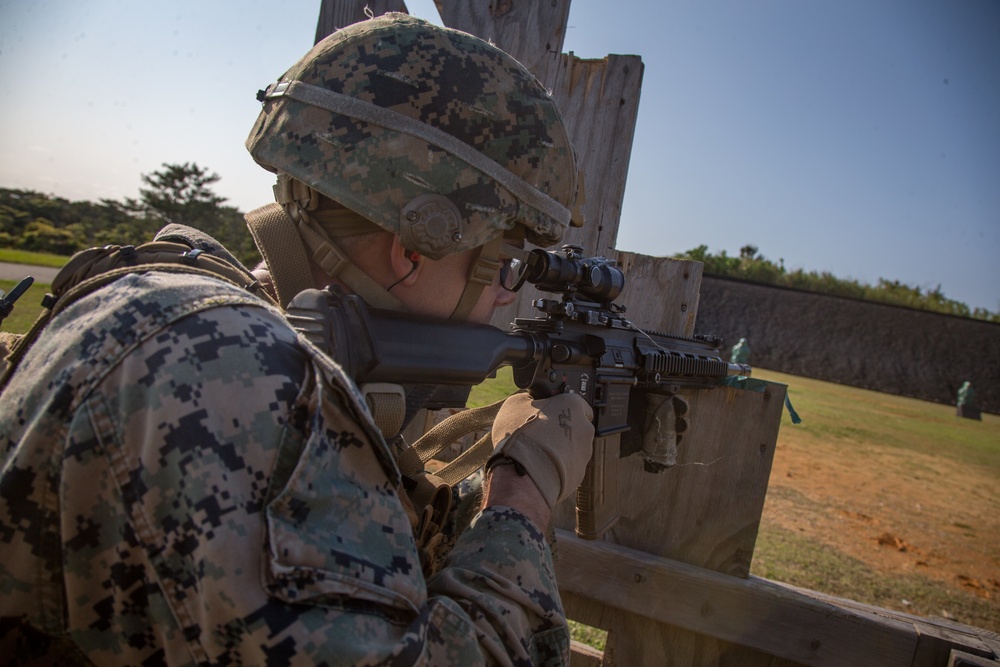 3d Battalion, 3d Marine Regiment conducts live-fire training
