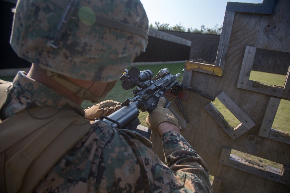 3d Battalion, 3d Marine Regiment conducts live-fire training