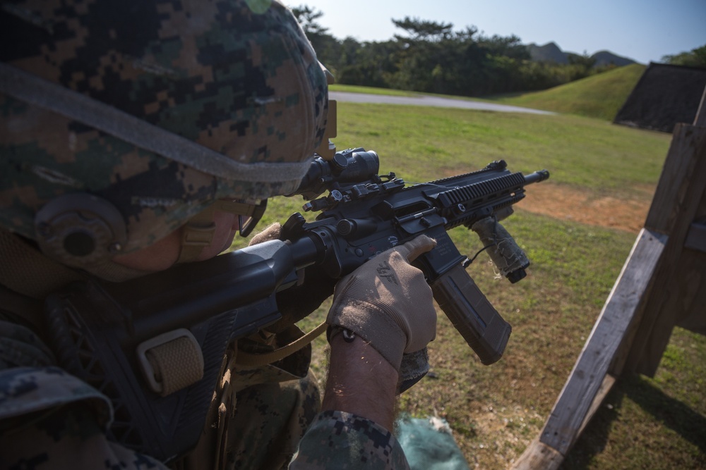 3d Battalion, 3d Marine Regiment conducts live-fire training