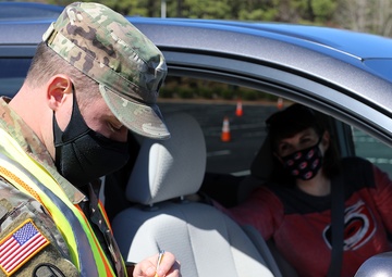 NC Guard Continues COVID Mission Support
