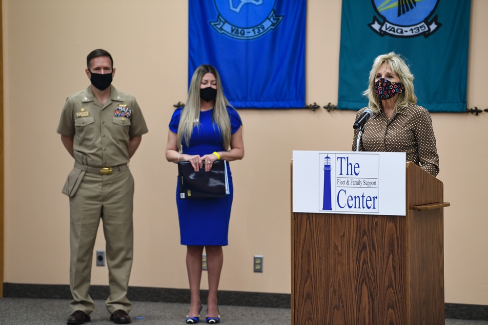 FLOTUS visits NAS Whidbey Island