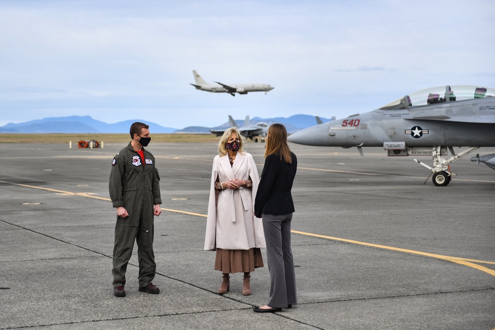 FLOTUS visits NAS Whidbey Island