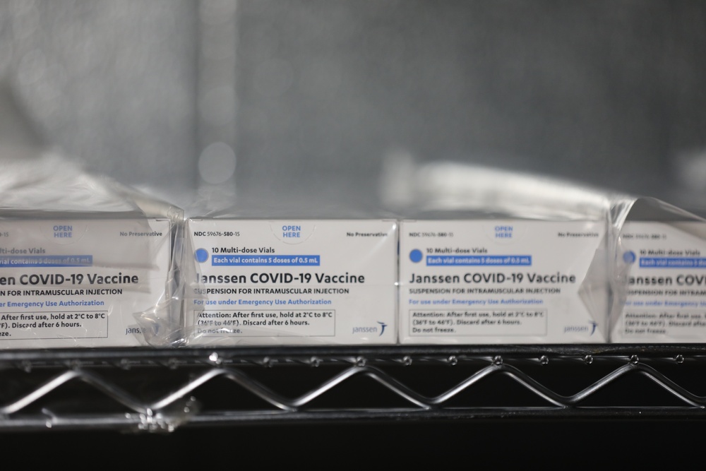 549th HC/BDAACH receive the Johnson and Johnson COVID-19 vaccine