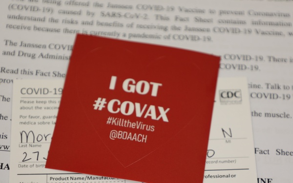 549th HC/BDAACH starts inoculating J&amp;J COVID-19 vaccine