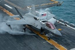15th MEU F-35Bs depart USS Makin Island in support of Agile Combat Employment