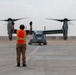 MV-22 Osprey refuels at AUAB for AFCENT ACE capstone event