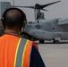 MV-22 Osprey refuels at AUAB for AFCENT ACE capstone event