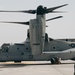 MV-22 Osprey refuels at AUAB for AFCENT ACE capstone event