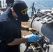 USS Curtis Wilbur Conducts SVTT Maintenance