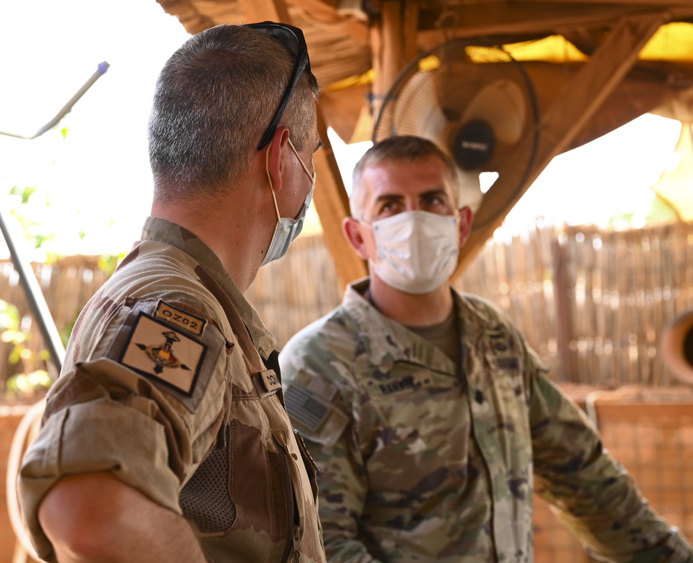 U.S. Africa Command forces conduct training with partner forces in Gao, Mali