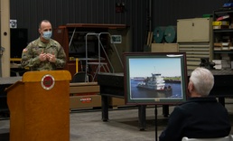 USACE Celebrates the COI of MV Kenneth Eddy