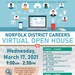 Norfolk District Careers Virtual Open House Flyer