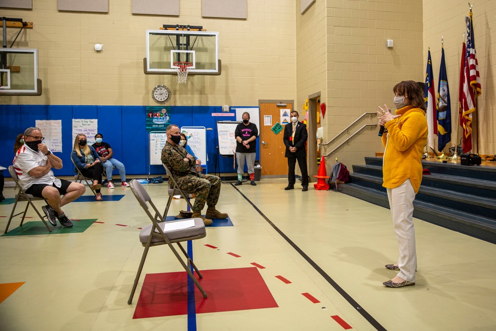 DoDEA Americas principal of the year awarded to MCB Camp Lejeune principal