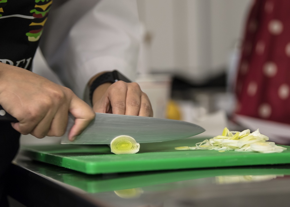 Not your grandpa’s chow hall: FSS Airmen wow judges during cook-off