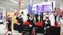 TSC Great Lakes Student Color Guard Performs at International Women’s Day Event