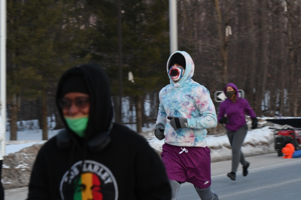 Fort Drum Soldiers celebrate International Women’s Day with 5K run