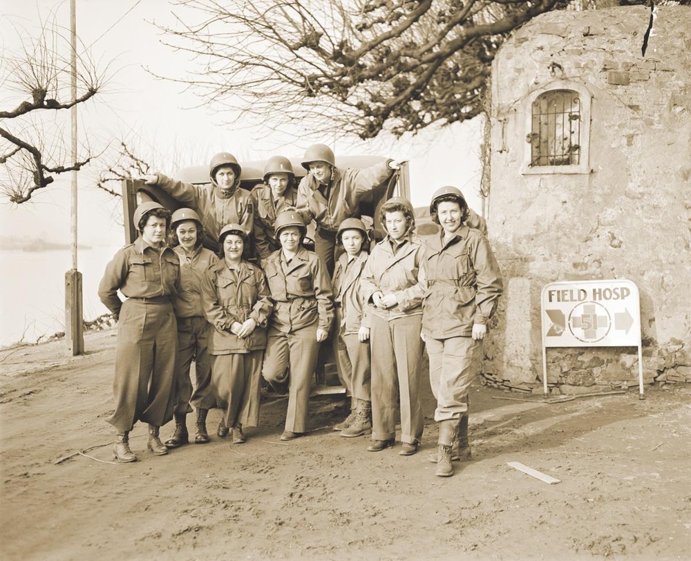 March 1945 featured two milestones in First Army history