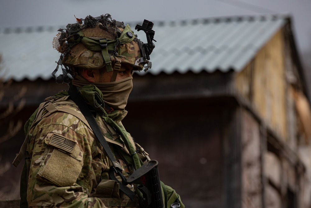 Securing the area