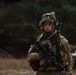 Paratrooper on patrol