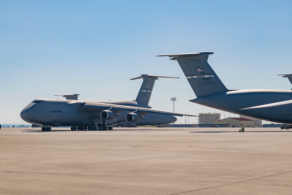 Flight line images, Travis AFB