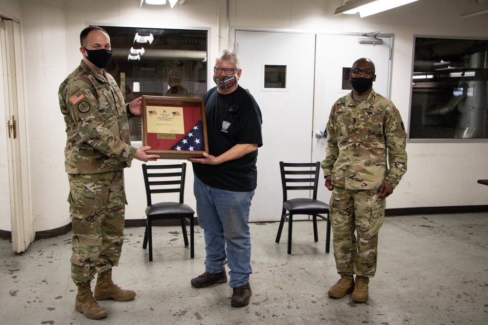 After 31 years RIA employee retires