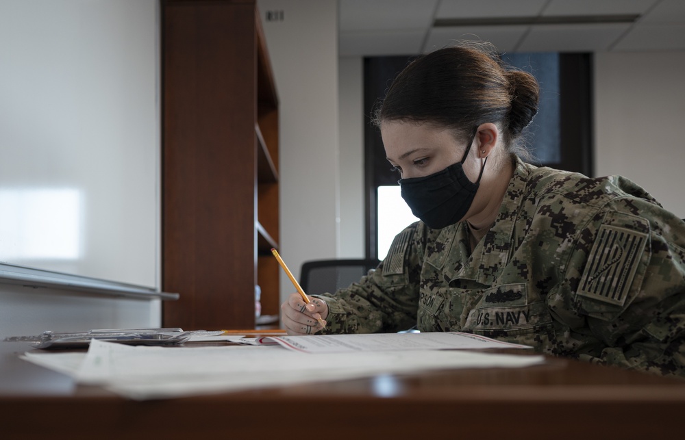 NTAG Mid America Sailors Take the E-6 NWAE