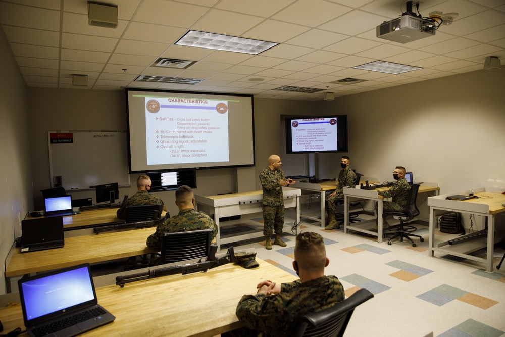 Marine recognized for dedication to students