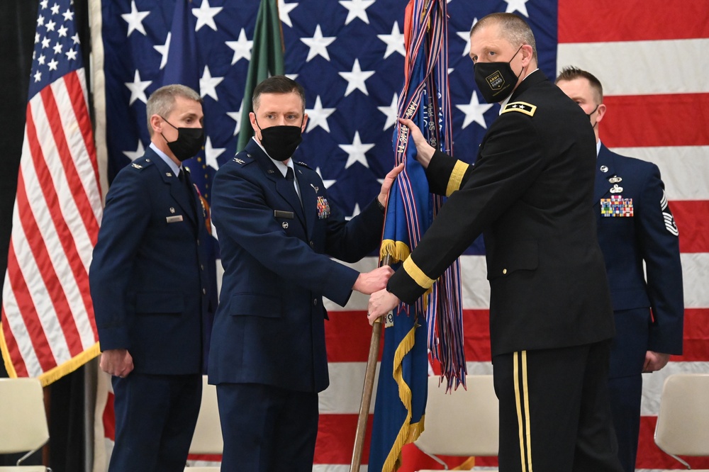 Col. Mitch Johnson Assumes Command of 119th Wing