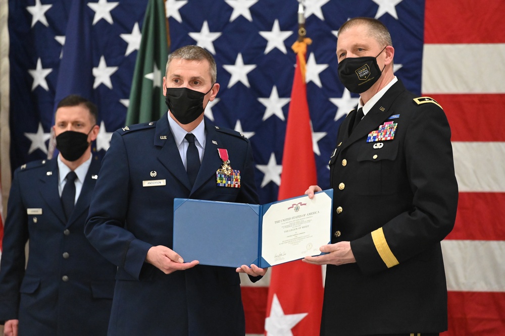 Col. Darrin Anderson is Awarded the Federal Legion of Merit