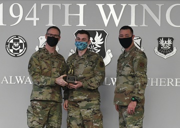 Staff Sgt. Steven Zipay is Washington Air Guard NCO of the Year