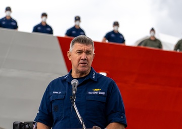 Coast Guard commandant attends San Diego offload