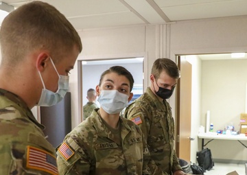 MEDCOM Nurse Helps Fight COVID-19 at Dallas CVC