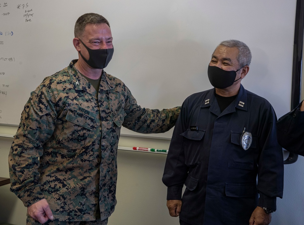 Japanese Security Guards receive awards